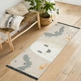 thumbnail image 1 of Yayeee Hallway Runner Rug 2'x6' Non Slip Machine Washable with Rubber Backing, Halloween Ghosts, 1 of 8