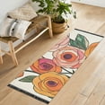 thumbnail image 1 of Yayeee Runner Rug for Bedroom 2'x6' Machine Washable Hallway Non Slip Mat, Hand Drawn Floral, 1 of 8