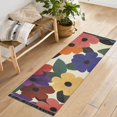 thumbnail image 1 of Yayeee Runner Rug for Bedroom 2'x6' Machine Washable Hallway Non Slip Mat, Large Colorful Flowers Pattern, 1 of 8