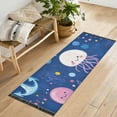 thumbnail image 1 of Yayeee Runner Rug for Bedroom 2'x6' Machine Washable Hallway Non Slip Mat, Light Pink Jellyfish, 1 of 8