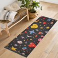 thumbnail image 1 of Yayeee Runner Rug for Bedroom 2'x6' Machine Washable Hallway Non Slip Mat, Moon Pattern, 1 of 8