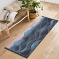 thumbnail image 1 of Yayeee Runner Rug for Bedroom 2'x6' Machine Washable Hallway Non Slip Mat, Ocean Waves, 1 of 8