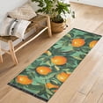 thumbnail image 1 of Yayeee Runner Rug for Bedroom 2'x6' Machine Washable Hallway Non Slip Mat, Orange Tree Pattern, 1 of 8