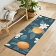 thumbnail image 1 of Yayeee Runner Rug for Bedroom 2'x6' Machine Washable Hallway Non Slip Mat, Oranges Pattern, 1 of 8