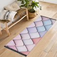thumbnail image 1 of Yayeee Runner Rug for Bedroom 2'x6' Machine Washable Hallway Non Slip Mat, Pink Art Pattern, 1 of 8