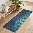 thumbnail image 1 of Yayeee Runner Rug for Bedroom 2'x6' Machine Washable Hallway Non Slip Mat, Purple Moonlight Forest, 1 of 8