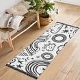 thumbnail image 1 of Yayeee Runner Rug for Bedroom 2'x6' Machine Washable Hallway Non Slip Mat, Rainbows, 1 of 8