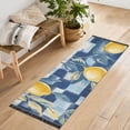 thumbnail image 1 of Yayeee Runner Rug for Bedroom 2'x6' Machine Washable Hallway Non Slip Mat, Retro Plaid Lemon, 1 of 8