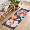 thumbnail image 1 of Yayeee Runner Rug for Bedroom 2'x6' Machine Washable Hallway Non Slip Mat, Simple Floral, 1 of 8
