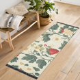 thumbnail image 1 of Yayeee Runner Rug for Bedroom 2'x6' Machine Washable Hallway Non Slip Mat, Small Strawberry Pattern, 1 of 8