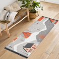 thumbnail image 1 of Yayeee Runner Rug for Bedroom 2'x6' Machine Washable Hallway Non Slip Mat, Snow Cartoon Houses, 1 of 8