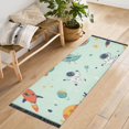 thumbnail image 1 of Yayeee Runner Rug for Bedroom 2'x6' Machine Washable Hallway Non Slip Mat, Space Patterns, 1 of 8