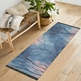 thumbnail image 1 of Yayeee Runner Rug for Bedroom 2'x6' Machine Washable Hallway Non Slip Mat, Trees in The Night, 1 of 8