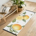 thumbnail image 1 of Yayeee Runner Rug for Bedroom 2'x6' Machine Washable Hallway Non Slip Mat, White Watercolor Oranges, 1 of 8