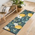 thumbnail image 1 of Yayeee Runner Rug for Bedroom 2'x6' Machine Washable Hallway Non Slip Mat, Yellow Lemons, 1 of 8