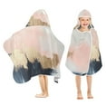 thumbnail image 1 of Yayeee Kids Hooded Towels Toddler Soft Absorbent Beach Bathing Wrap 50" x 23.5", Abstract Landscape, 1 of 5