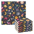 thumbnail image 1 of Yayeee 6 Pack Kitchen Dish Cloths for Washing Dishes Soft Absorbent Microfiber Towels, Small Space Pattern, 1 of 9