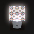 thumbnail image 1 of Yayeee LED Plug in Night Light for The Home with Auto Dusk to Dawn Light Sensors, 2 Pack, Blue Abstract Pattern, 1 of 6