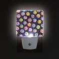 thumbnail image 1 of Yayeee LED Plug in Night Light for The Home with Auto Dusk to Dawn Light Sensors, 2 Pack, Colorful Candies, 1 of 6