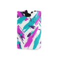 thumbnail image 1 of Yayeee Freestanding Laundry Hamper with Handle Collapsible Large Storage Basket for Clothes, Abstract Drawing, 1 of 7