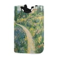 thumbnail image 1 of Yayeee Freestanding Laundry Hamper with Handle Collapsible Large Storage Basket for Clothes, Art Garden Scene, 1 of 7
