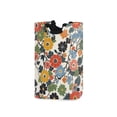thumbnail image 1 of Yayeee Freestanding Laundry Hamper with Handle Collapsible Large Storage Basket for Clothes, Black Flowers Pattern, 1 of 7