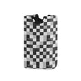 thumbnail image 1 of Yayeee Freestanding Laundry Hamper with Handle Collapsible Large Storage Basket for Clothes, Black and Gray Plaid Pattern, 1 of 7