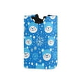 thumbnail image 1 of Yayeee Freestanding Laundry Hamper with Handle Collapsible Large Storage Basket for Clothes, Blue Bears, 1 of 7