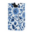 thumbnail image 1 of Yayeee Freestanding Laundry Hamper with Handle Collapsible Large Storage Basket for Clothes, Blue Floral Pattern, 1 of 7