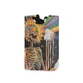 thumbnail image 1 of Yayeee Freestanding Laundry Hamper with Handle Collapsible Large Storage Basket for Clothes, Bright Skeleton, 1 of 7