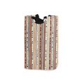 thumbnail image 1 of Yayeee Freestanding Laundry Hamper with Handle Collapsible Large Storage Basket for Clothes, Brown Abstract Dots, 1 of 7