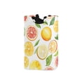 thumbnail image 1 of Yayeee Freestanding Laundry Hamper with Handle Collapsible Large Storage Basket for Clothes, Candy Lemon, 1 of 7