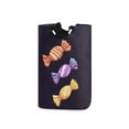 thumbnail image 1 of Yayeee Freestanding Laundry Hamper with Handle Collapsible Large Storage Basket for Clothes, Cartoon Candy, 1 of 7