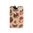 thumbnail image 1 of Yayeee Freestanding Laundry Hamper with Handle Collapsible Large Storage Basket for Clothes, Creamy Cake, 1 of 7