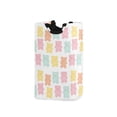 thumbnail image 1 of Yayeee Freestanding Laundry Hamper with Handle Collapsible Large Storage Basket for Clothes, Cute Gummy Bears Pattern, 1 of 7