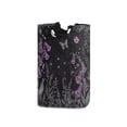thumbnail image 1 of Yayeee Freestanding Laundry Hamper with Handle Collapsible Large Storage Basket for Clothes, Gothic Floral Print, 1 of 7