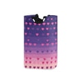 thumbnail image 1 of Yayeee Freestanding Laundry Hamper with Handle Collapsible Large Storage Basket for Clothes, Gradient Love, 1 of 7