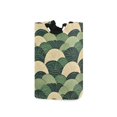 thumbnail image 1 of Yayeee Freestanding Laundry Hamper with Handle Collapsible Large Storage Basket for Clothes, Green Abstract Shapes, 1 of 7