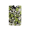 thumbnail image 1 of Yayeee Freestanding Laundry Hamper with Handle Collapsible Large Storage Basket for Clothes, Green Flower Pattern, 1 of 7