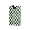 thumbnail image 1 of Yayeee Freestanding Laundry Hamper with Handle Collapsible Large Storage Basket for Clothes, Green and White Plaid Pattern, 1 of 7