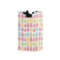 thumbnail image 1 of Yayeee Freestanding Laundry Hamper with Handle Collapsible Large Storage Basket for Clothes, Gummy Bear Pattern, 1 of 7