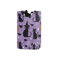 thumbnail image 1 of Yayeee Freestanding Laundry Hamper with Handle Collapsible Large Storage Basket for Clothes, Halloween Cats, 1 of 7