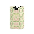 thumbnail image 1 of Yayeee Freestanding Laundry Hamper with Handle Collapsible Large Storage Basket for Clothes, Light Green Geometric, 1 of 7