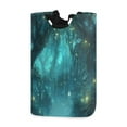 thumbnail image 1 of Yayeee Freestanding Laundry Hamper with Handle Collapsible Large Storage Basket for Clothes, Magical Forest, 1 of 7