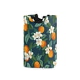 thumbnail image 1 of Yayeee Freestanding Laundry Hamper with Handle Collapsible Large Storage Basket for Clothes, Orange Fruit, 1 of 7