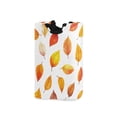 thumbnail image 1 of Yayeee Freestanding Laundry Hamper with Handle Collapsible Large Storage Basket for Clothes, Orange Leaves, 1 of 7