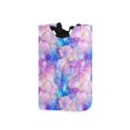 thumbnail image 1 of Yayeee Freestanding Laundry Hamper with Handle Collapsible Large Storage Basket for Clothes, Pastel Pink Marble Pattern, 1 of 7