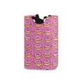 thumbnail image 1 of Yayeee Freestanding Laundry Hamper with Handle Collapsible Large Storage Basket for Clothes, Pink Doughnuts, 1 of 7