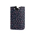 thumbnail image 1 of Yayeee Freestanding Laundry Hamper with Handle Collapsible Large Storage Basket for Clothes, Red Fireworks Pattern, 1 of 7