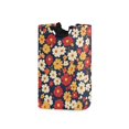 thumbnail image 1 of Yayeee Freestanding Laundry Hamper with Handle Collapsible Large Storage Basket for Clothes, Red Floral, 1 of 7